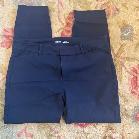 Old Navy High-Waisted Pixie Straight Pants – Size 14 – In the Navy – EUC - Picture 2 of 10